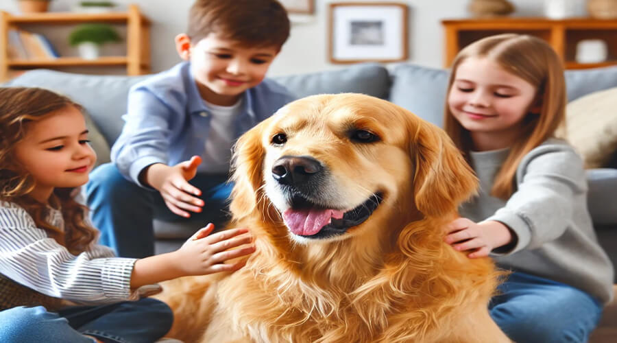 The Golden Retriever: A Loyal and Friendly Companion for Families